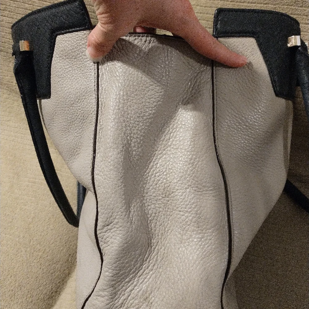 Kate Spade Rivas Street Selby Python Embossed Taupe Bag KS3